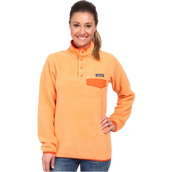 Patagonia Synchilla Snapt Orange Fleece 
